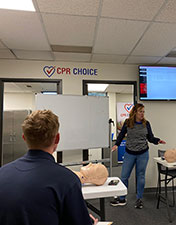 BLS CPR certification class near Denver